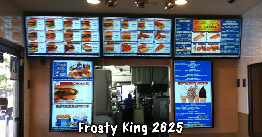 HD Sign Design digital menu boards McDonalds